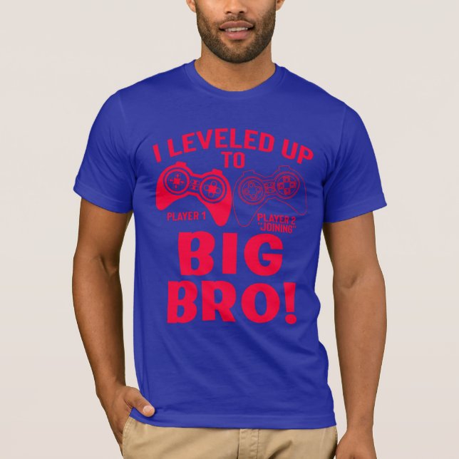 T-SHIRT "JE ME SUIS LEVÉ JUSQU'À GRAND BRO ! (Devant)