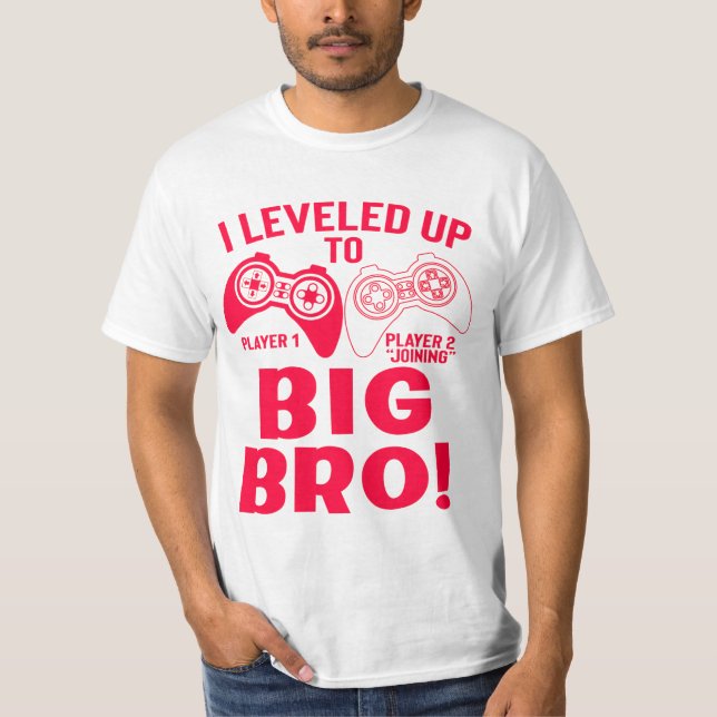 T-SHIRT "JE ME SUIS LEVÉ JUSQU'À GRAND BRO ! (Devant)