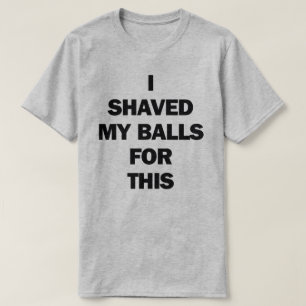 T-SHIRT JE ME SUIS PARTAGÉ LES BALLES POUR ÇA