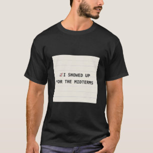 T-shirt « Je me suis présenté aux élections interm