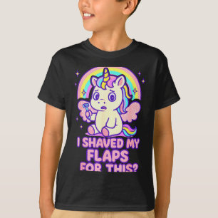 T-shirt Je me suis rasé les volets pour ces femmes embarra