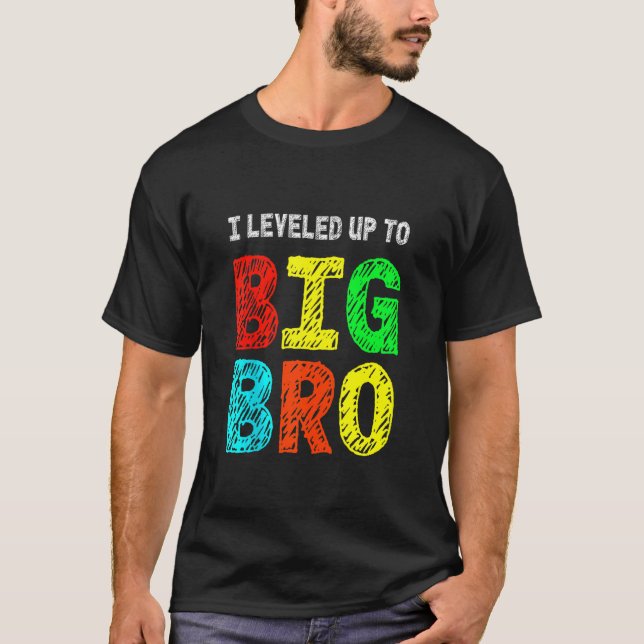 T-shirt Je Me Suis Rendu À Big Bro, Funny Gamer Brother (Devant)