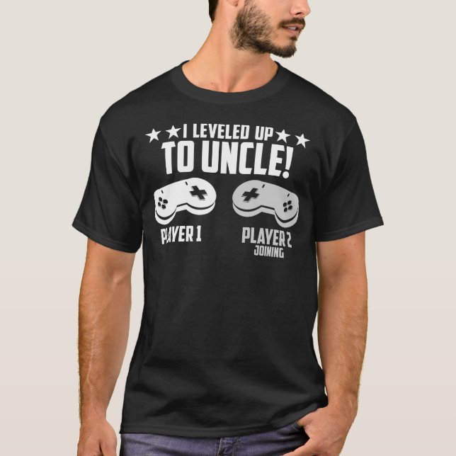 T-shirt Je Me Suis Rendu À Oncle, Nouveau Jeu D'Oncle (Devant)