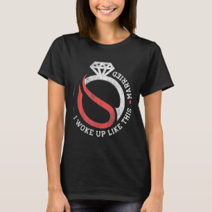 T-shirt Je Me Suis Réveillé Comme Cette Mariée Groom Nouve