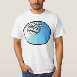 T-shirt Je me suis trouvé visage Meme de rage