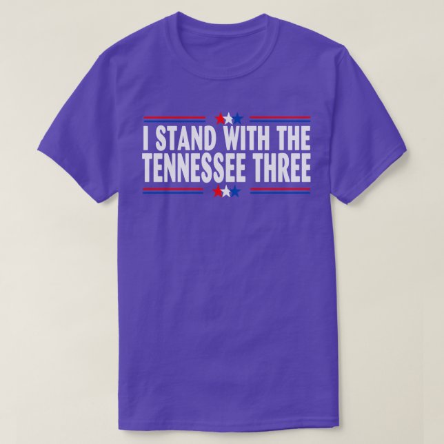 T-SHIRT JE ME TIENS AVEC LE TENNESSEE TROIS (Design devant)
