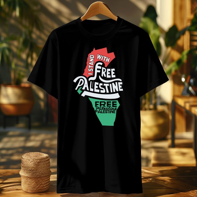 T-shirt je me tiens debout dans la grotte de palestine lib (Créateur téléchargé)