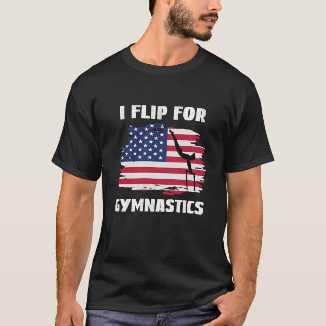 T-shirt Je Me Tire Pour La Gymnastique, Retourner (Devant)