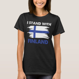 T-shirt Je Me Trouve Avec Finlande Finlande Finlande Finla