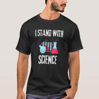 T-shirt Je Me Trouve Avec Science Lab Équipement Chimie En