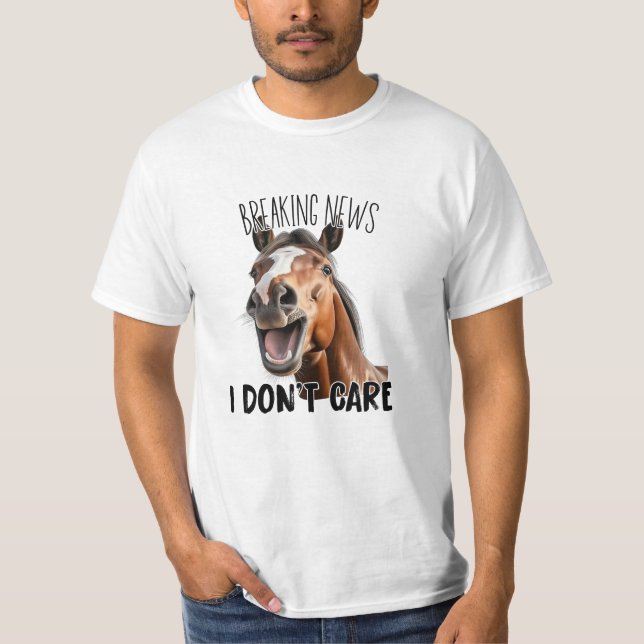 T-Shirt Je m'en fiche (Devant)