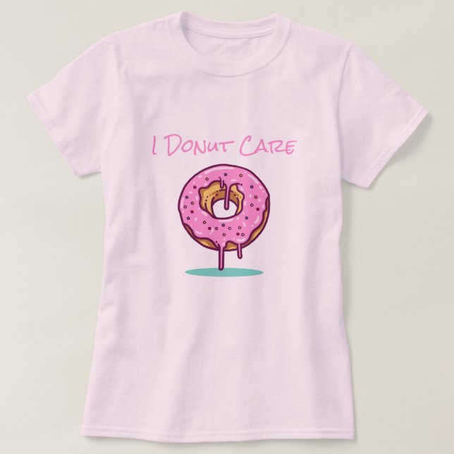 T-shirt Je m'en fiche (Design devant)
