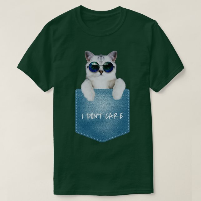 T-shirt Je m'en fiche (Design devant)