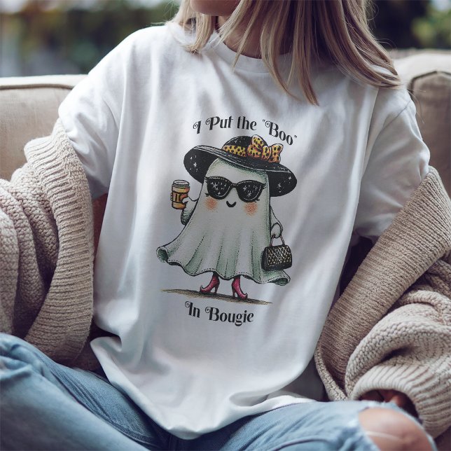 T-shirt Je mets le Boo à Bougie Ghost Tee (Créateur téléchargé)