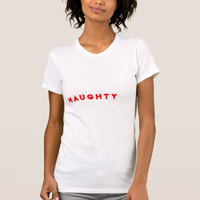 T-shirt Je Mets Le Naughty Dans Illuminati (Devant)