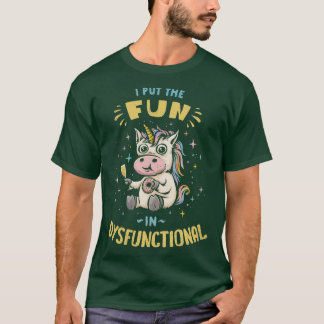 T-shirt Je mets le plaisir en dysfonction