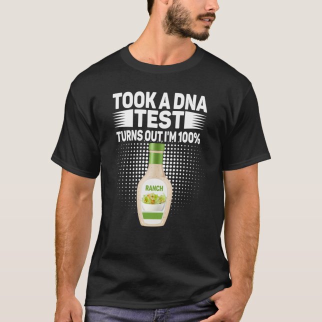 T-shirt Je mets Ranch sur tout Ranch Dressing 2 (Devant)