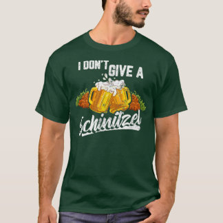 T-shirt Je Mince Je M'en Fous Schnitzel Allemand Allemagne
