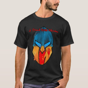 T-shirt Je M'Insiste Avec Le Soutien De L'Ukraine