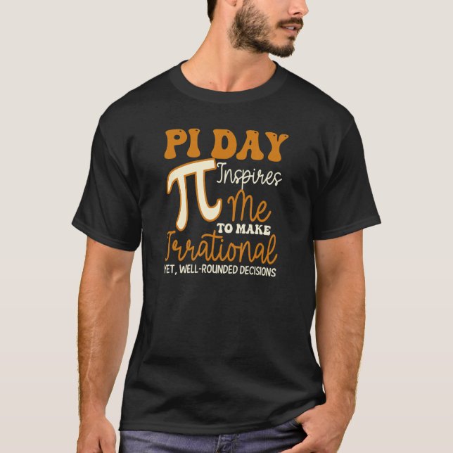 T-shirt Je M'Inspire Décisions Irrationnelles Design Funny (Devant)