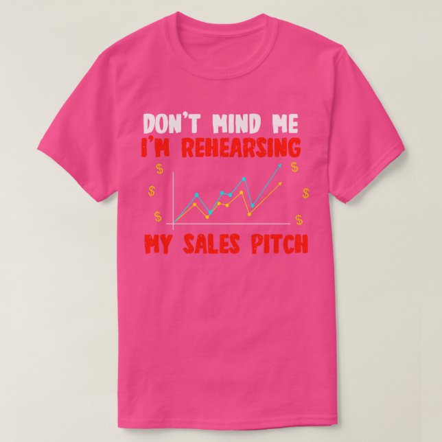 T-shirt Je M'Intéresse Aux Ventes Recherche D'Im (Design devant)