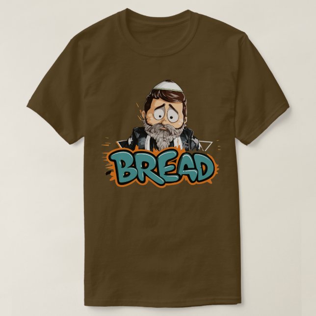 T-shirt Je Mlle Bread Kosher Pour La Pâque Pas Challah Mat (Design devant)