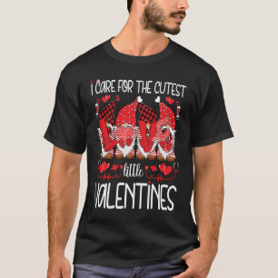 T-shirt Je M'Occupe De La Petite Valentines La Plus Casse