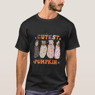 T-shirt Je M'Occupe Des Citrouilles Les Plus Cuttes Du Pat