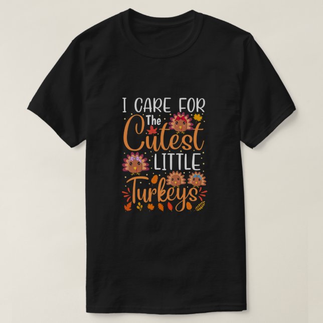 T-shirt Je M'Occupe Des Petites Déchets Les Plus Cuttes Th (Design devant)