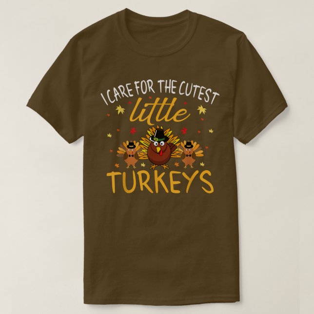 T-shirt Je M'Occupe Des Petites Déchets Les Plus Cuttes Th (Design devant)