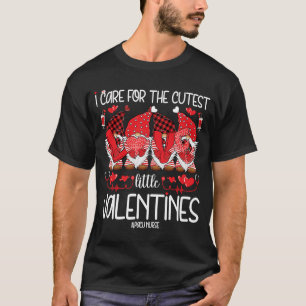 T-shirt Je M'Occupe Des Petits Valentines Les Plus Cuttes 