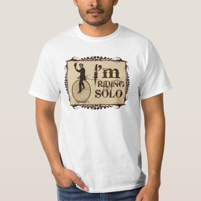 T-shirt Je monte en solo (Devant)