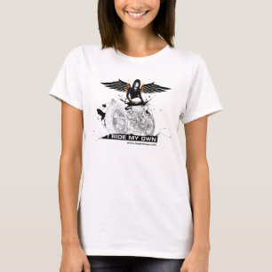 T-shirt Je monte mes propres - orange