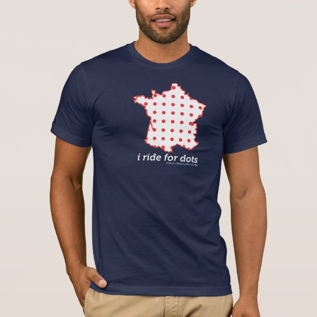 T-shirt Je monte pour des points - obscurité (Devant)