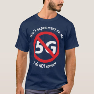 T-shirt Je n'accepte pas le 5G