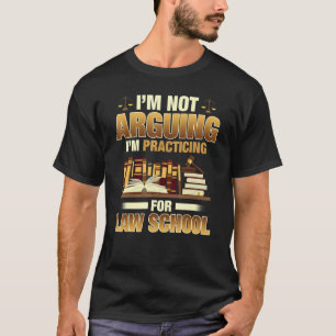 T-shirt Je n'affirme pas que je fais des études de droit