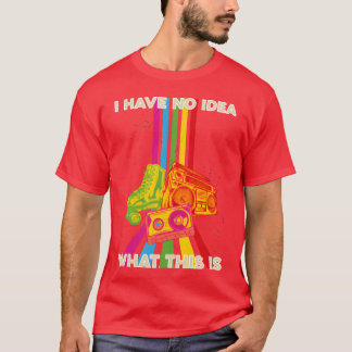 T-shirt Je N'ai Aucune Idée De Quoi Il S'agit Design Drôle