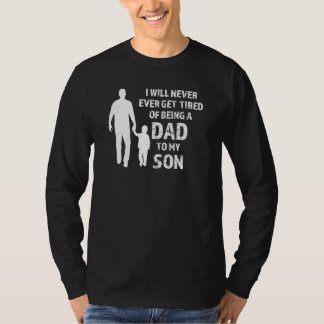 T-shirt Je N'Ai Jamais Fait Parvenir Papa À Mon Fils