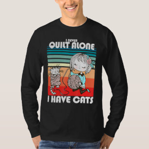 T-shirt Je N'Ai Jamais Quilt Seul Knittin Crochet Quilt Po