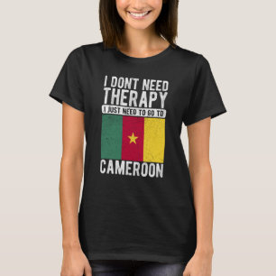 T-shirt Je n'ai pas besoin de thérapie, j'ai juste besoin