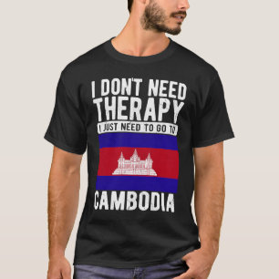 T-shirt Je n'ai pas besoin de thérapie, je dois juste alle