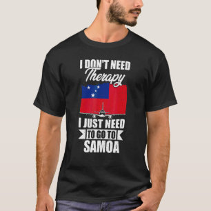 T-shirt Je n'ai pas besoin de thérapie, je dois juste alle