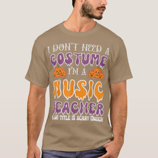 T-shirt Je n'ai pas besoin d'un costume Je suis un profess