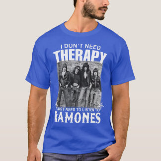 T-shirt Je n'ai pas besoin d'un groupe de musique thérapeu