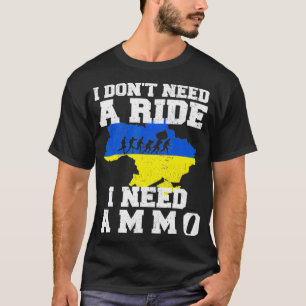 T-shirt Je n'ai pas besoin d'une voiture, j'ai besoin de m