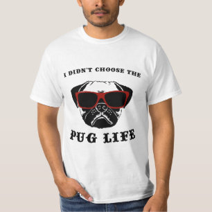 T-shirt Je n'ai pas choisi le chien de cool de la vie de