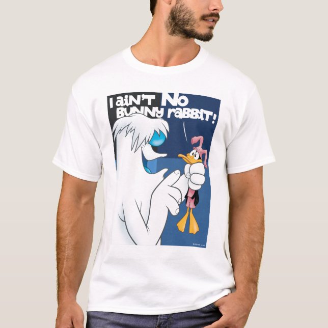 T-shirt "Je n'ai pas de lapin lapin lapin" Hugo & DAFFY DU (Devant)