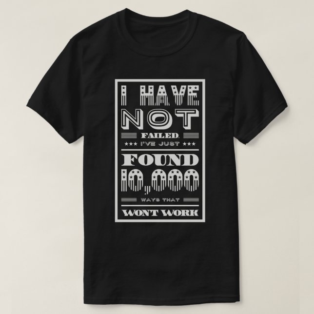 T-shirt Je n'ai pas échoué (Design devant)