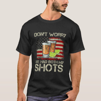 T-shirt Je N'Ai Pas Eu Mes Deux Chaussures American Flag 4