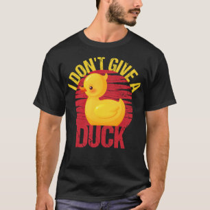 T-shirt Je n'ai pas GI un canard en caoutchouc Duck Rebel